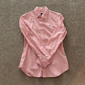 Women’s Polo Button down- Pink